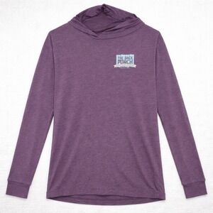 The Back Porch Hoodie Long Sleeve Purple Destin Florida Gulf‎ Coast Tradition